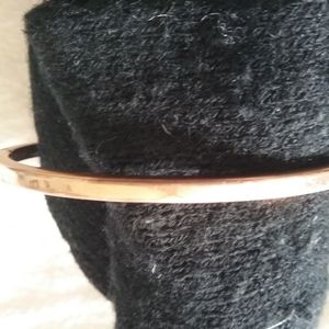 Hinged Rose Gold Bracelet